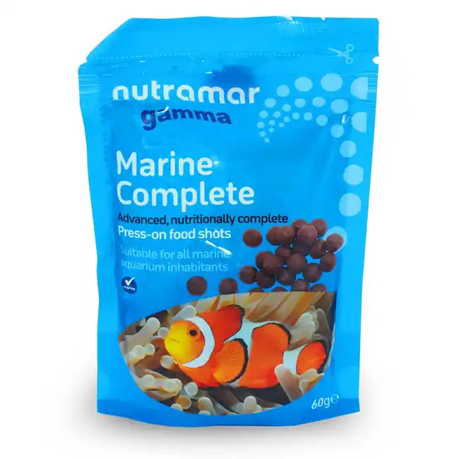 Marine Complete - Press On Food Shots (60g) - Nutramar