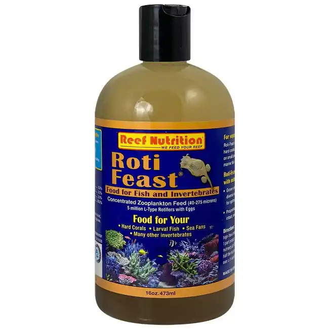 Roti Feast Enriched Rotifers (16 oz) - Reef Nutrition