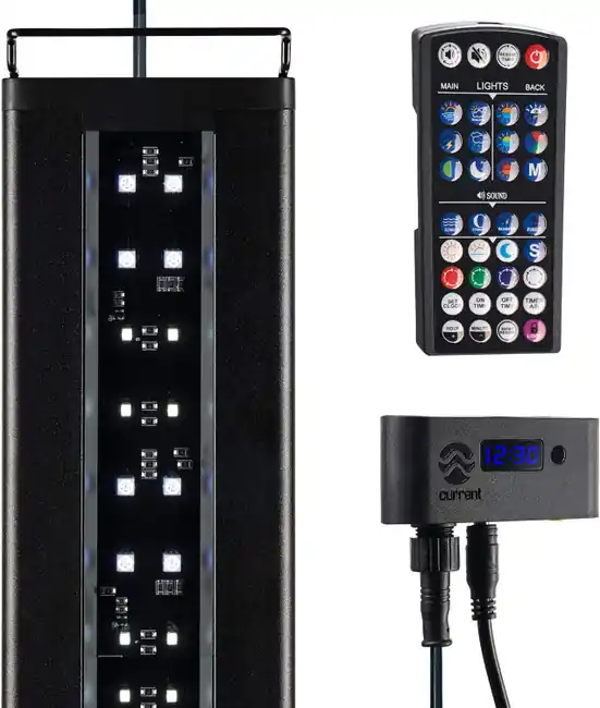 48" - 60" Inch Satellite Freshwater LED Plus Full Spectrum RGB+W Light for Aquariums (4508) - Current USA