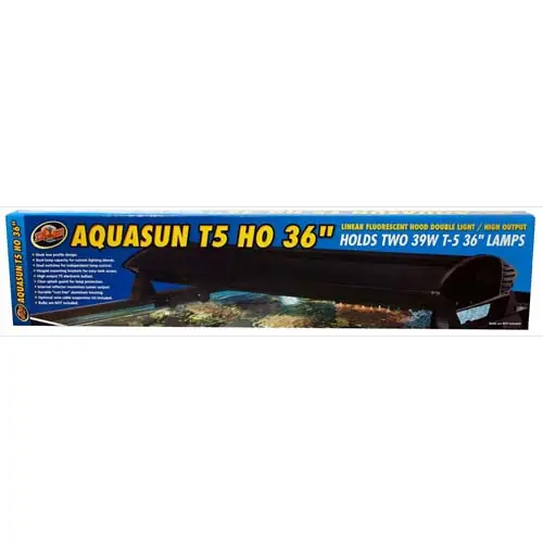 AquaSun Dual T-5 HO Hood 36" - ZooMed