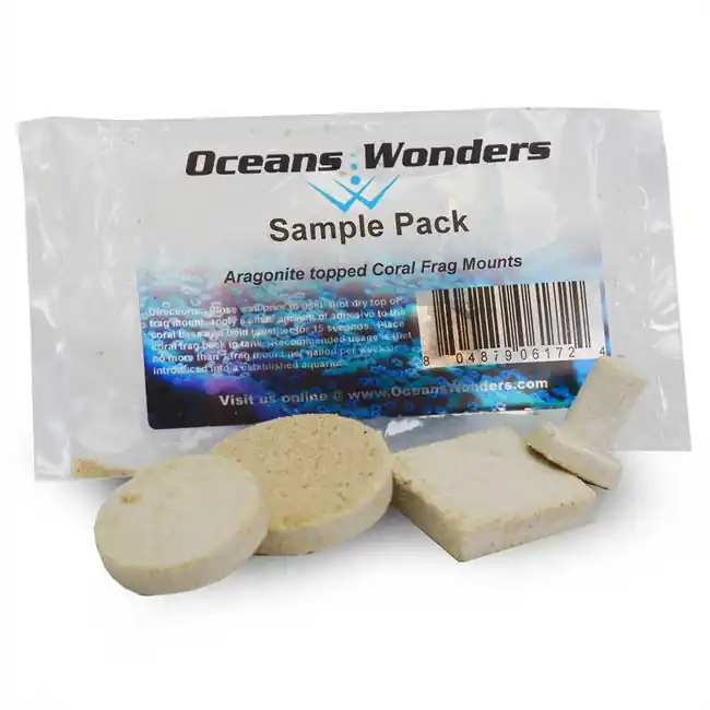 (SAMPLE) Agrocrete Coral Frag Mounts - Oceans Wonders