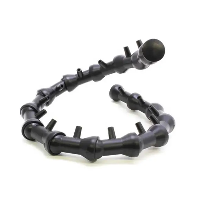 LocLine 1/2" Circle Flow Nozzle Kit (Black) - Loc Line