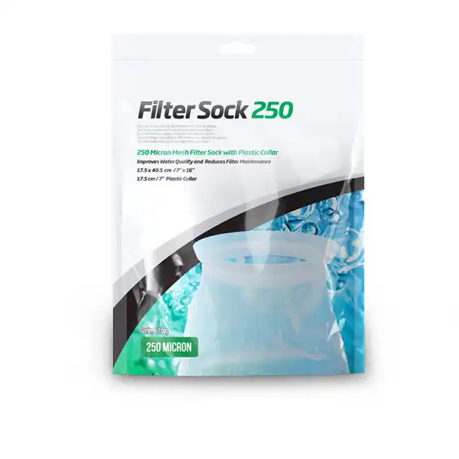 Filter Sock 250 Micron Welded (7" x 16") - Seachem