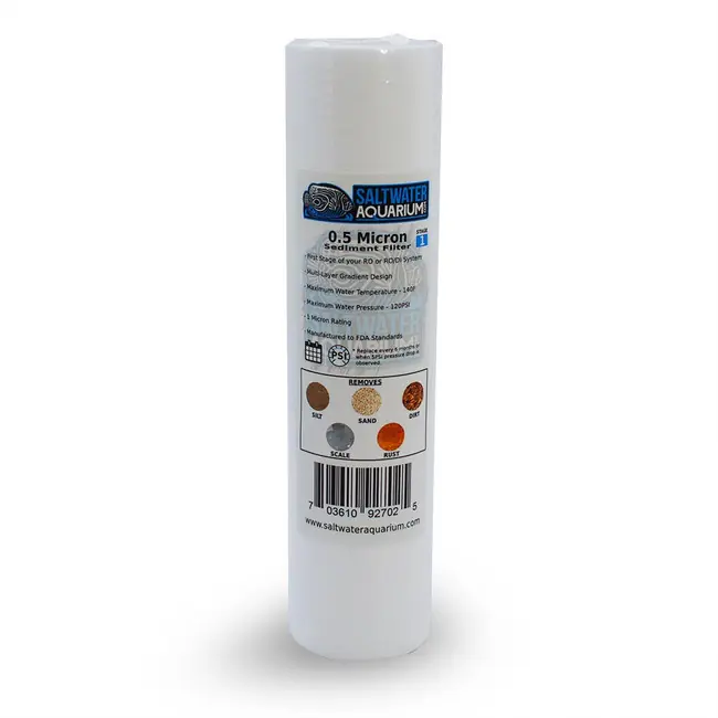 10" RODI Standard (0.5 Micron) Sediment Filter - SaltwaterAquarium