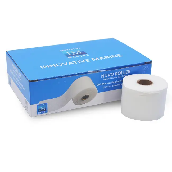 6 Pack NUVO Roller Replacement Fleece Filter Roll (Desktop) - Innovative Marine