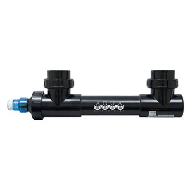 Classic 25 Watt UV Black 3/4" Barb Fitting - Aqua Ultraviolet
