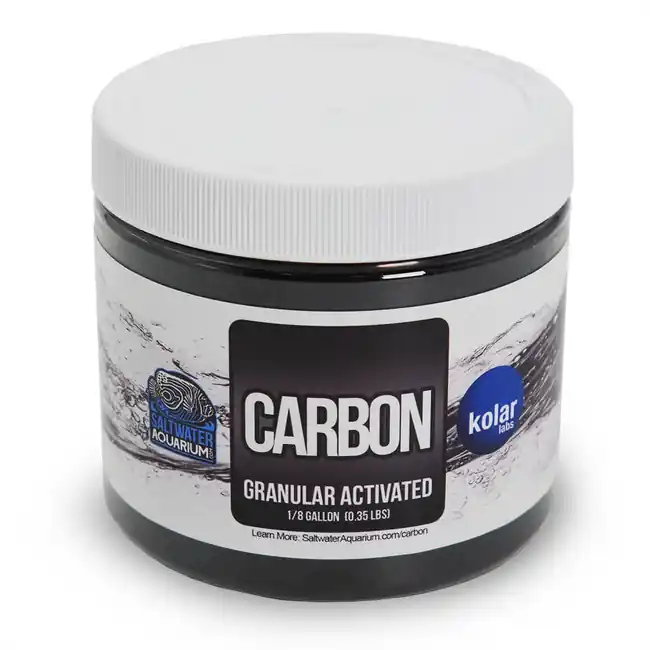 (SAMPLE ) Bulk Aquarium Large Particle Carbon - Calgon (1/8 Gallon)