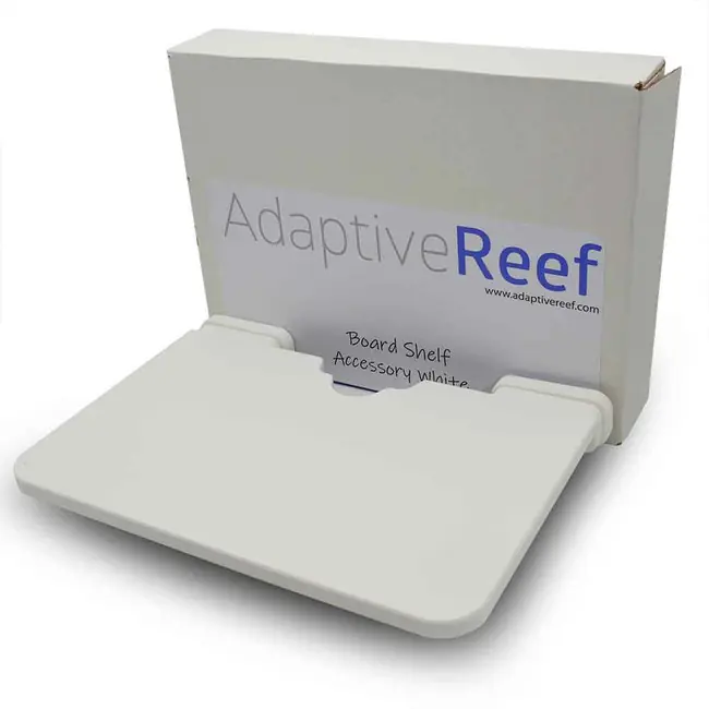 White Aquarium Controller Accessory Shelf - Adaptive Reef