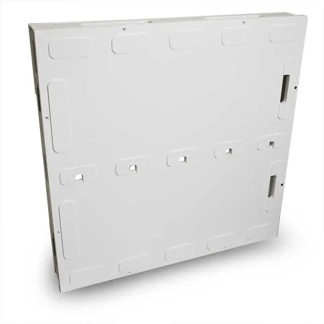 White DELUXE XL Aquarium Controller Mounting Board w/Hinge Kit - Adaptive Reef