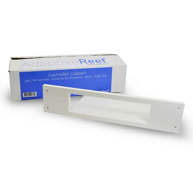 GHL P4 Controller & Expansion Box Faceplate - White - Adaptive Reef