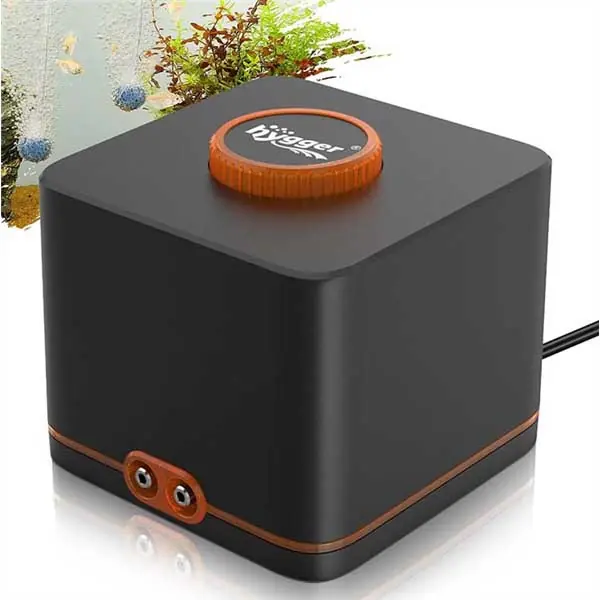 AC Ultra Quiet Air Pump w/ 2 Ports (HG095-4W) - Hygger