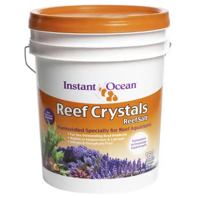 Reef Crystals Salt Mix Bucket (Makes 160 Gallons) - Instant Ocean