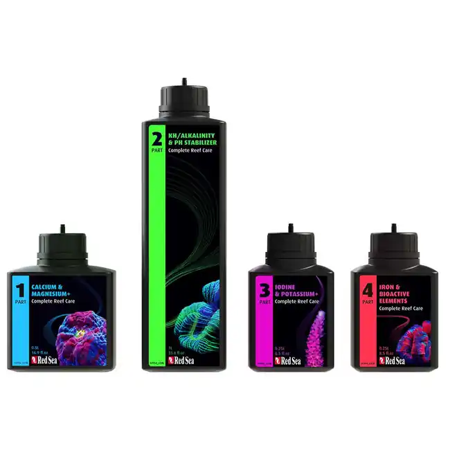 4-Part RCP Complete Reef Care Dosing System - Small (150L - 40 Gal) - Red Sea