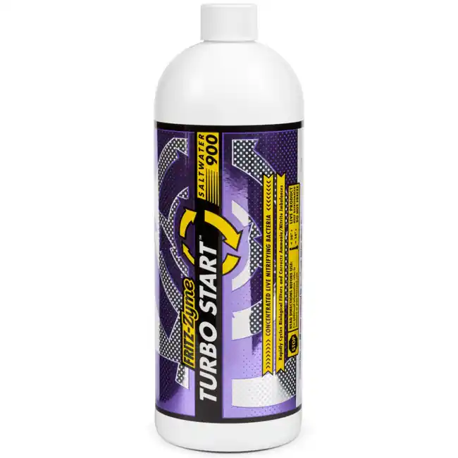 TURBOSTART 900 Saltwater (32 oz) Live Nitrifying Bacteria - Fritz