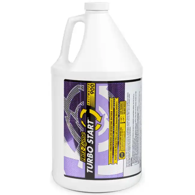 TURBOSTART 900 Saltwater 1 Gallon (128 Ounces) Live Nitrifying Bacteria - Fritz