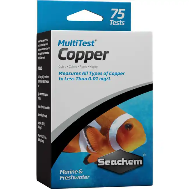 MultiTest Copper (75 tests) Marine & Freshwater - Seachem