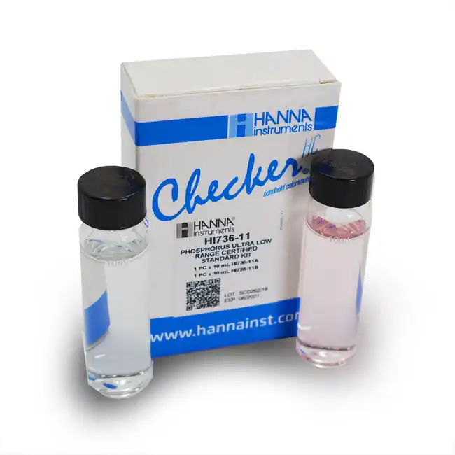 HI736-11 Phosphorus Ultra Low Checker® HC Calibration Check Set - Hanna Instruments