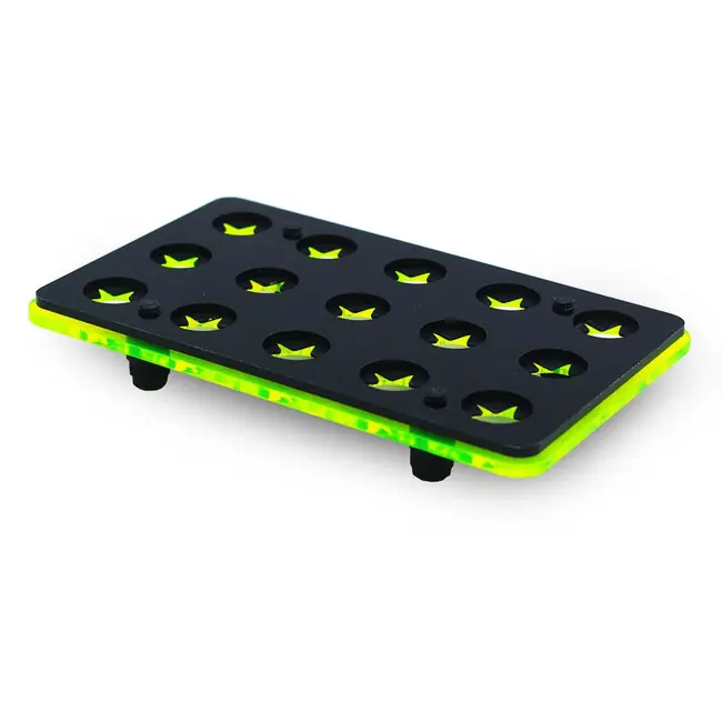 (GREEN) 15 Hole Frag Pocket Rack w/Frag Lock - PNW Customs