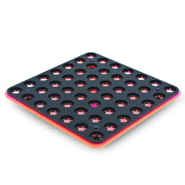 48 Hole Frag Tray, Pink w/Frag Lock - PNW Customs