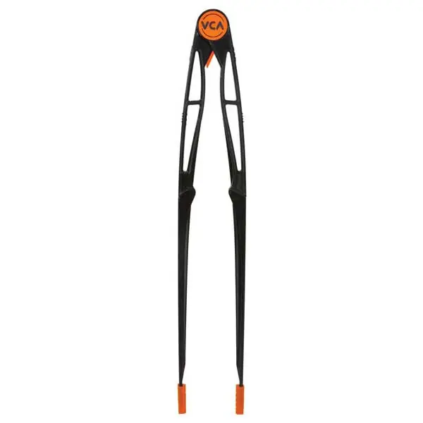 19" (LAVA ROCK BLACK) Never-Rust Aquarium Tweezers UV - 2nd Gen - VCA