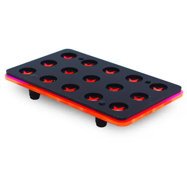 (PINK) 15 Hole Frag Pocket Rack w/Frag Lock - PNW Customs