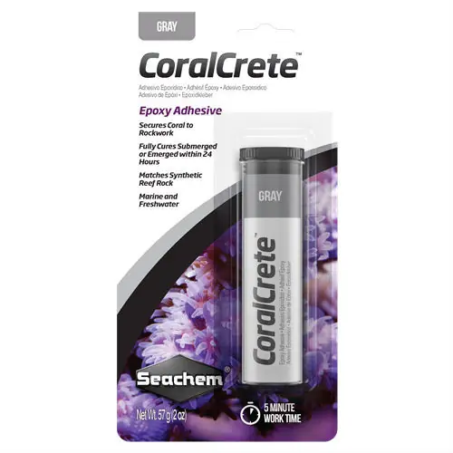 CoralCrete Gray Epoxy (2 oz) - Seachem