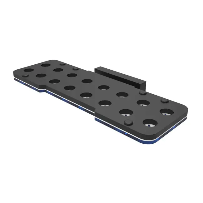 Magnetic Coral Frag Rack with Plug Locking System (16 Holes) - Fiji Cube