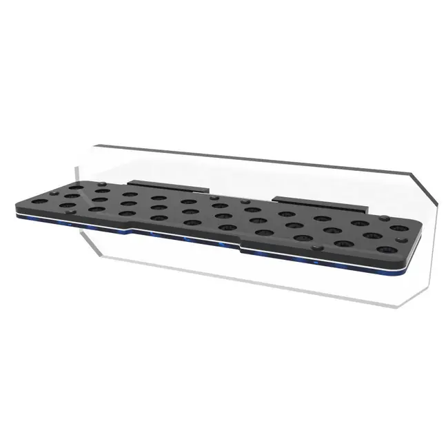 Magnetic Coral Frag Rack with Plug Locking System (32 Holes) - Fiji Cube