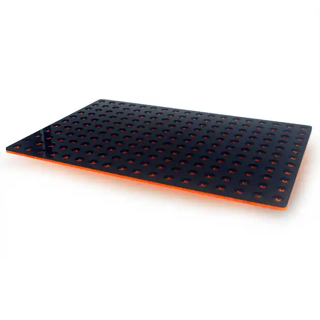 Coleman Cooler Rack (198 Holes) - ORANGE - PNW Customs