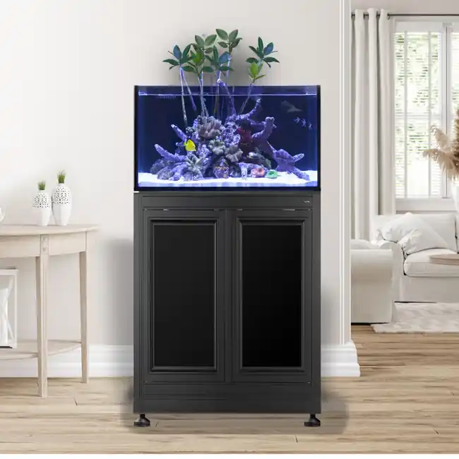EXT 50 Lagoon Aquarium w/ APS Stand – Black - Innovative Marine