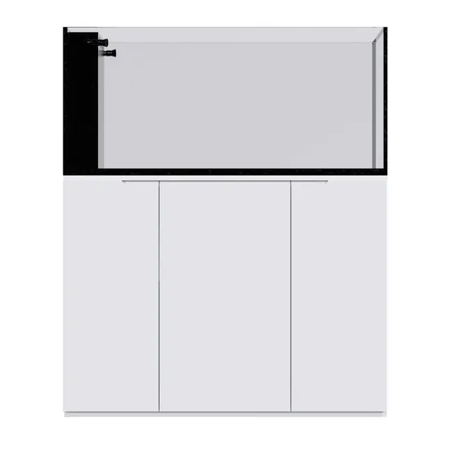White Mariner MP100 Gallon Rimless Peninsula Tank - Eshopps