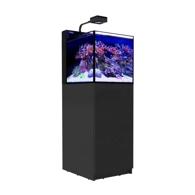 Black Max Nano Peninsula G2 - 26 Gallon Aquarium (Black Stand) - Red Sea