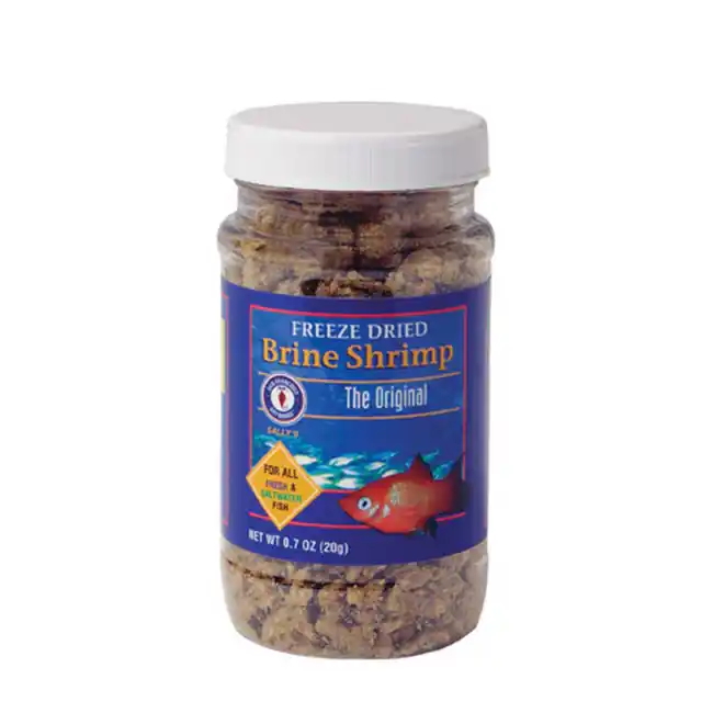 Freeze Dried Brine Shrimp Fish Food (0.7 oz) - San Francisco Bay Brand