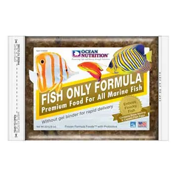 Frozen Fish Only Formula Flat Pack (8 oz) - Ocean Nutrition