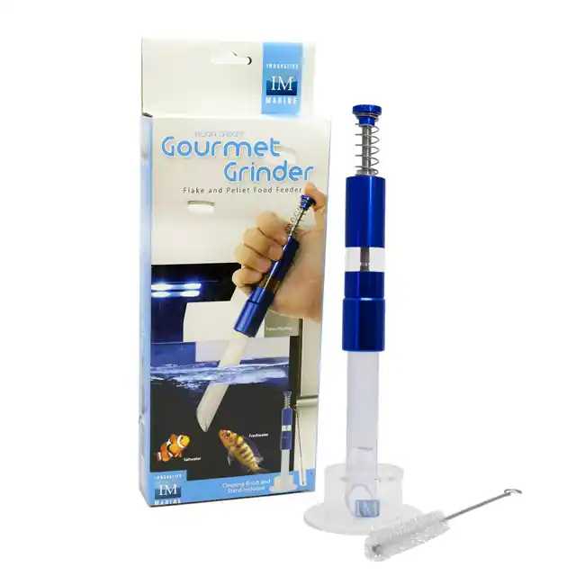 Gourmet Grinder Pellet And Flake Food Feeder - Innovative Marine