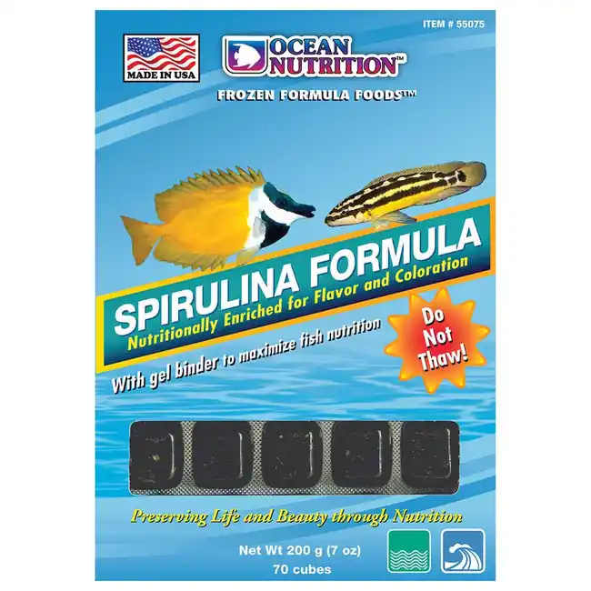 Frozen Spirulina Formula (35 cubes, 3.5 oz) - Ocean Nutrition