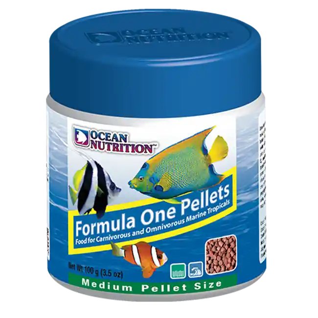 Formula One Medium Pellets Food (3.5 oz) - Ocean Nutrition