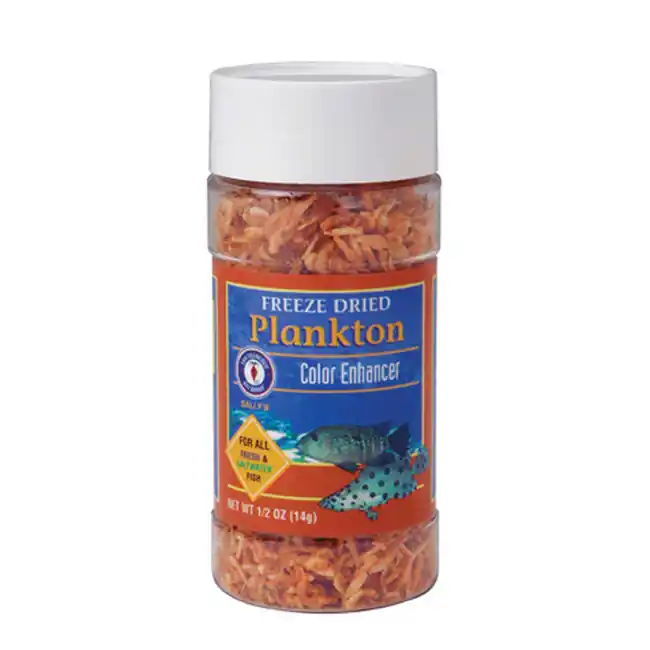 Freeze Dried Plankton Fish Food (0.5 oz) - San Francisco Bay Brand
