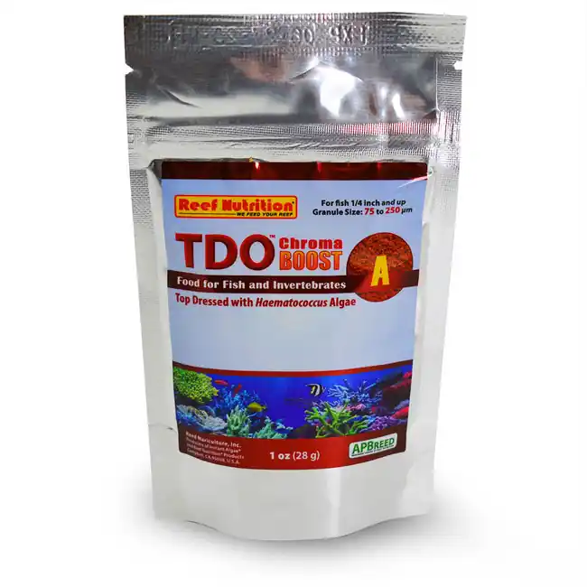 TDO-A Chroma Boost Fish Food (1 oz) - Reef Nutrition