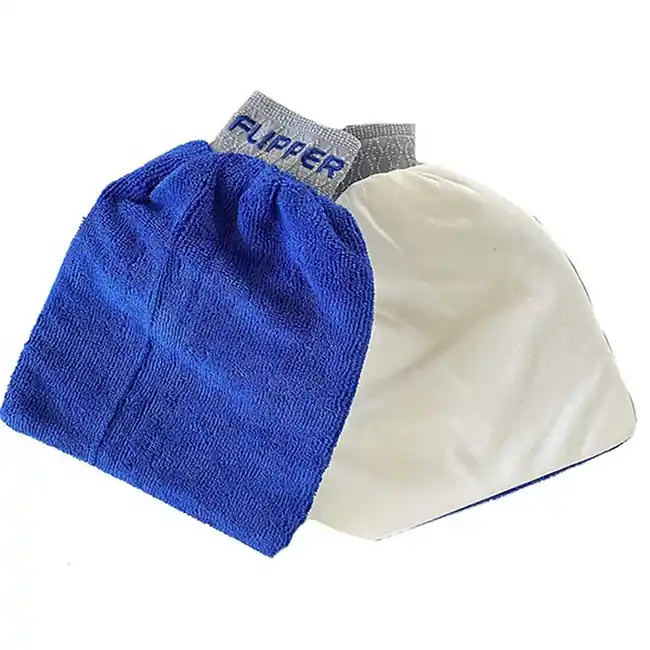 Aquarium Glass Cleaning Mitt - 2 pk - Flipper