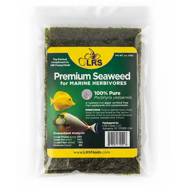 LRS Premium Green Nori (20 Half Sheets / 1 oz) (Porphyra yezoensis) Seaweed - LRS Foods