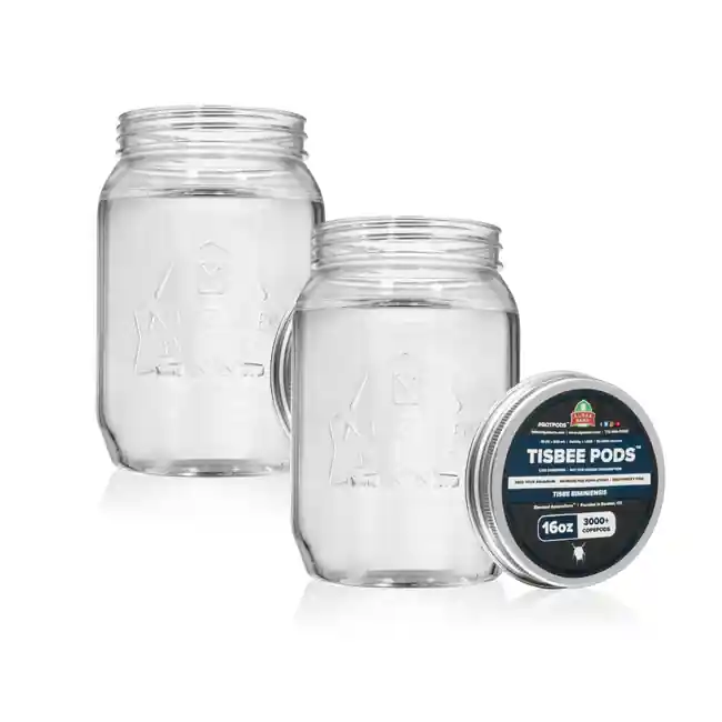 Pods Tisbee 6000+ (32 oz) Live Copepods (Tisbe Biminiensis) - Algae Barn