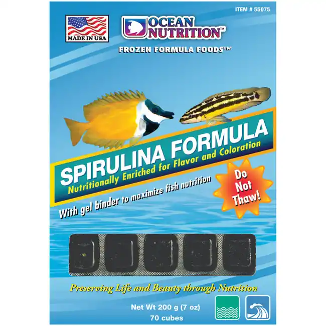 Frozen Spirulina Formula (70 cubes, 7 oz) - Ocean Nutrition
