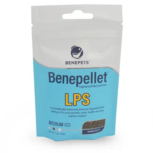 Benepellet LPS Medium 2.5 mm Pellet Coral Food (1.3 oz) - Benepets