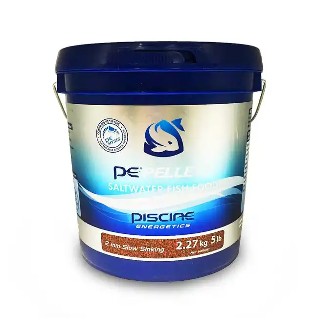 PE Mysis Pellets Saltwater 5 lb Bucket (2mm) - PE Mysis