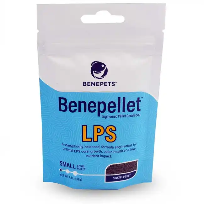 Benepellet LPS Small 1.7 mm Pellet Coral Food (1.3 oz) - Benepets