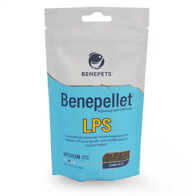 Benepellet LPS Medium 2.5 mm Pellet Coral Food (2.7 oz) - Benepets