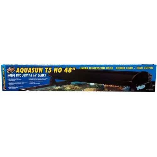 AquaSun Dual T-5 HO Hood 48" - ZooMed