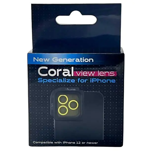 Coral View Lens for iPhone - Polyplab