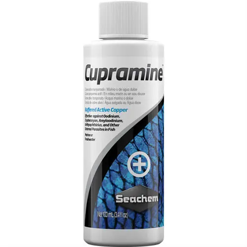 Cupramine Copper Treatment (100 ml) - Seachem